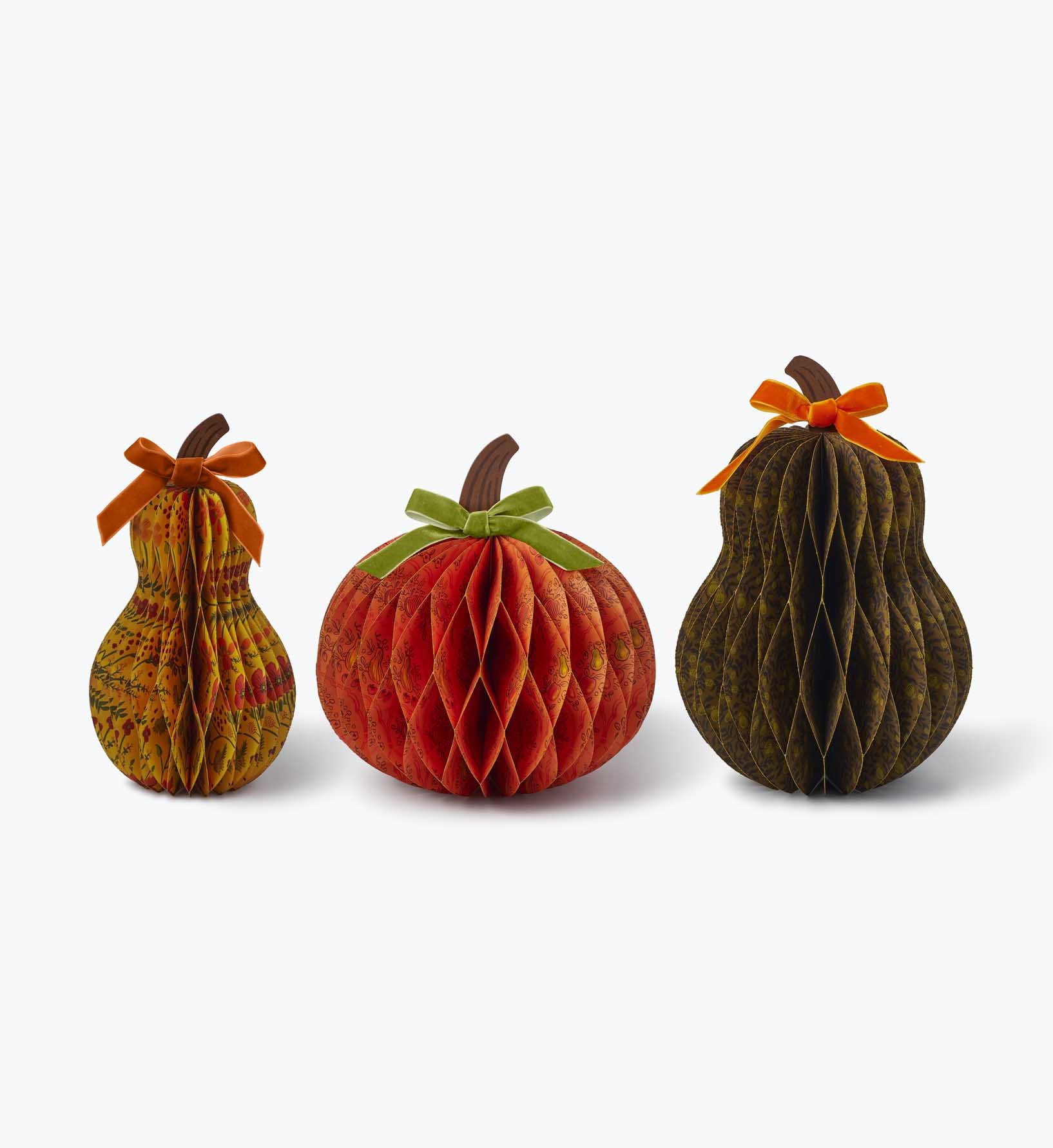 Honeycomb Decor Set - Harvest Gourd