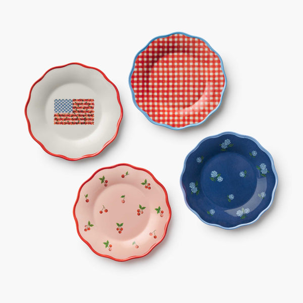 Halloween Paper Dessert Plates – Spooky Polka Dot Party Supplies, 40 Count