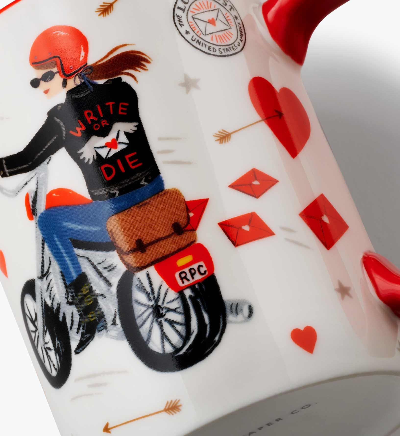 Porcelain Mug - Write or Die