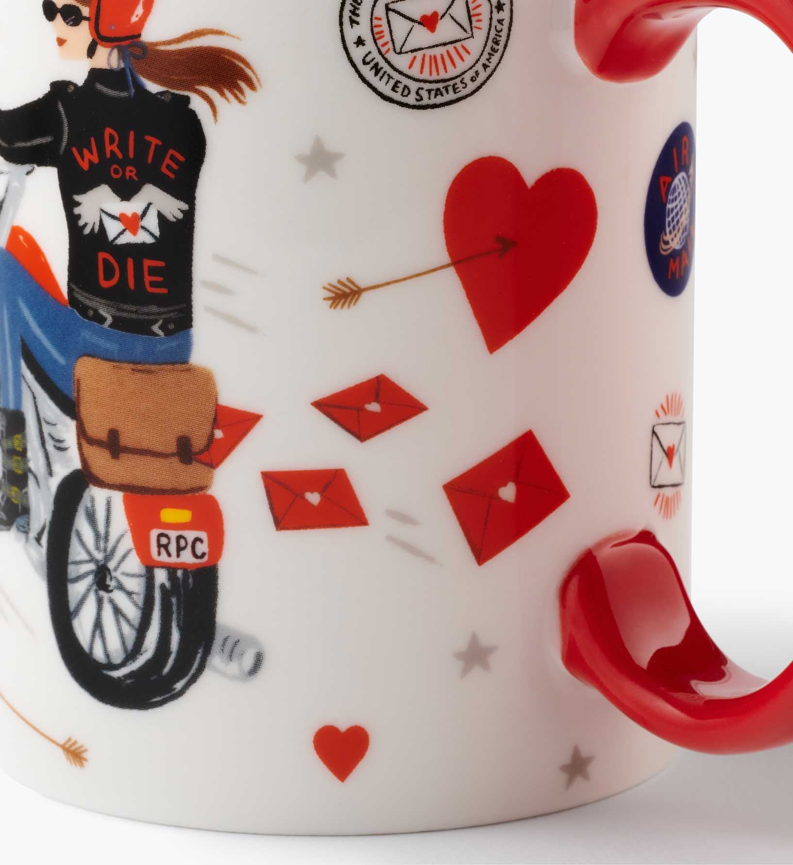 Porcelain Mug - Write or Die