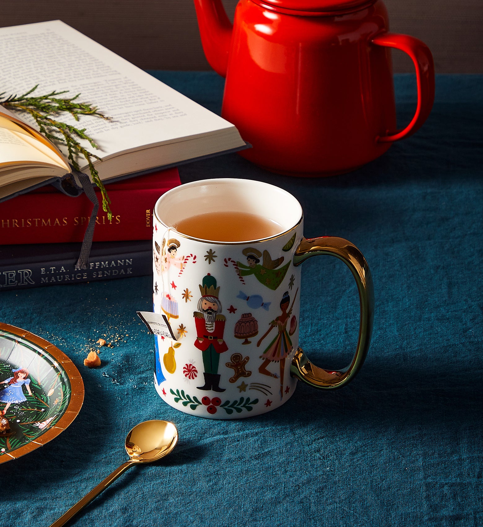 Holiday Porcelain Mug - Nutcracker