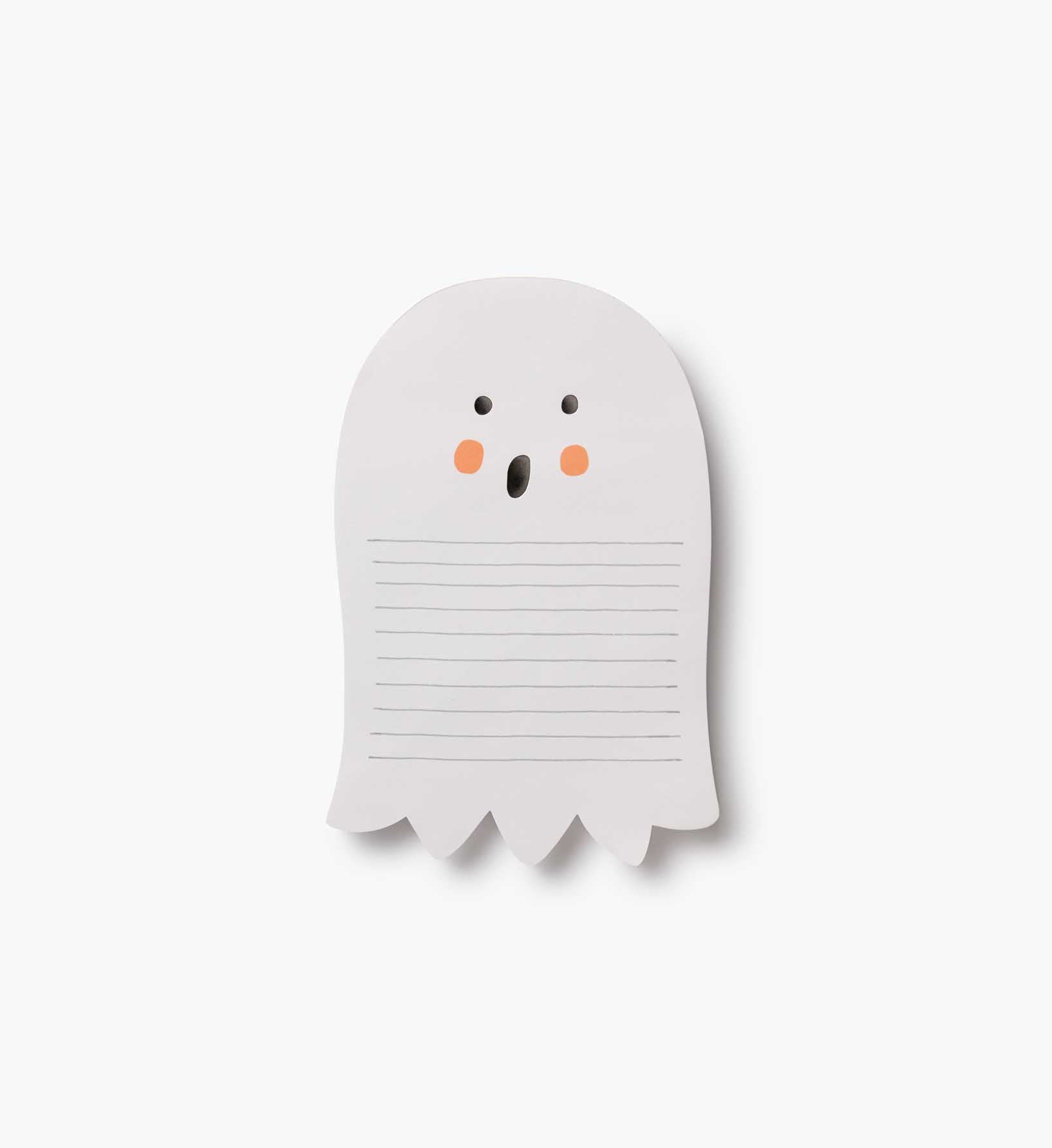 Large Memo Notepad - Ghost