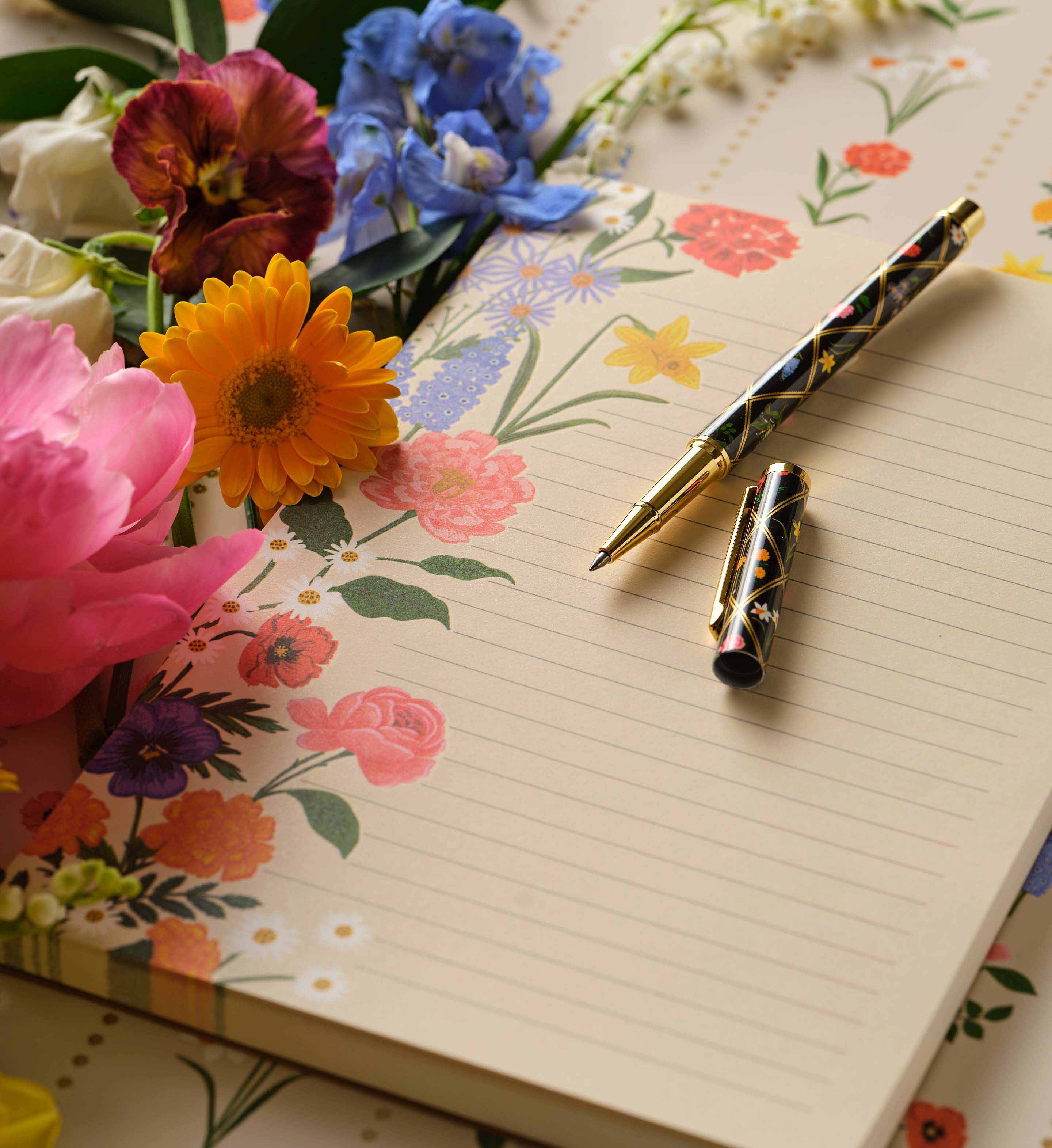 Large Memo Notepad - Garden Study
