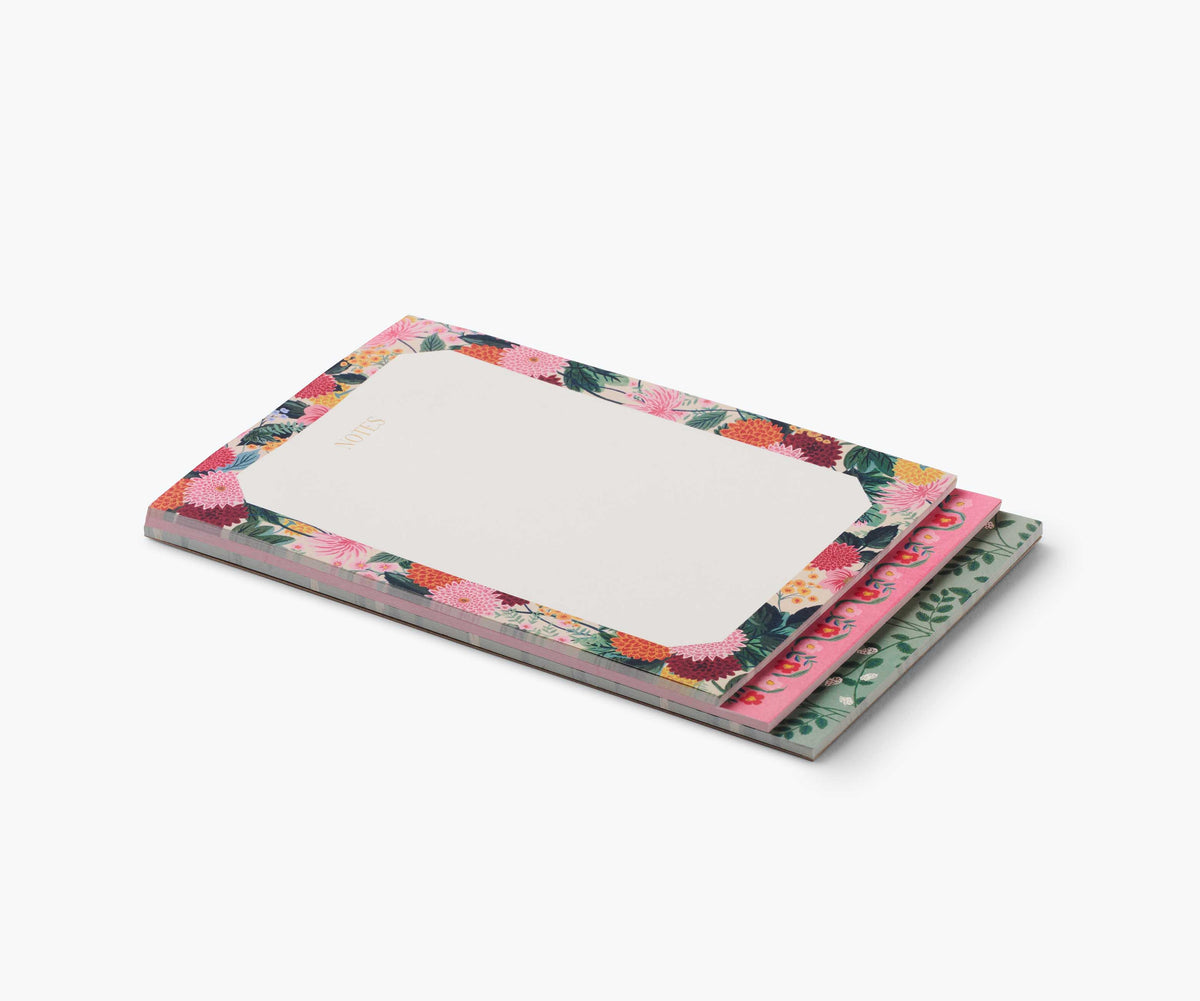 Dahlia Tiered Notepad with Gold Foil | Rifle Paper Co.