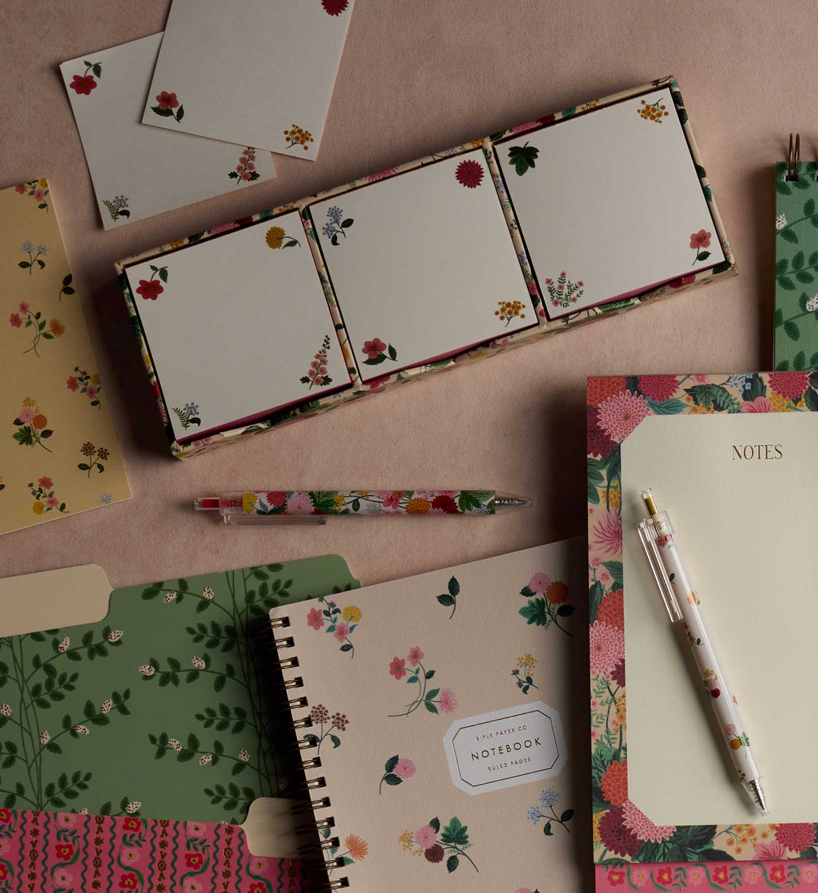 Notepad Trio - Dahlia