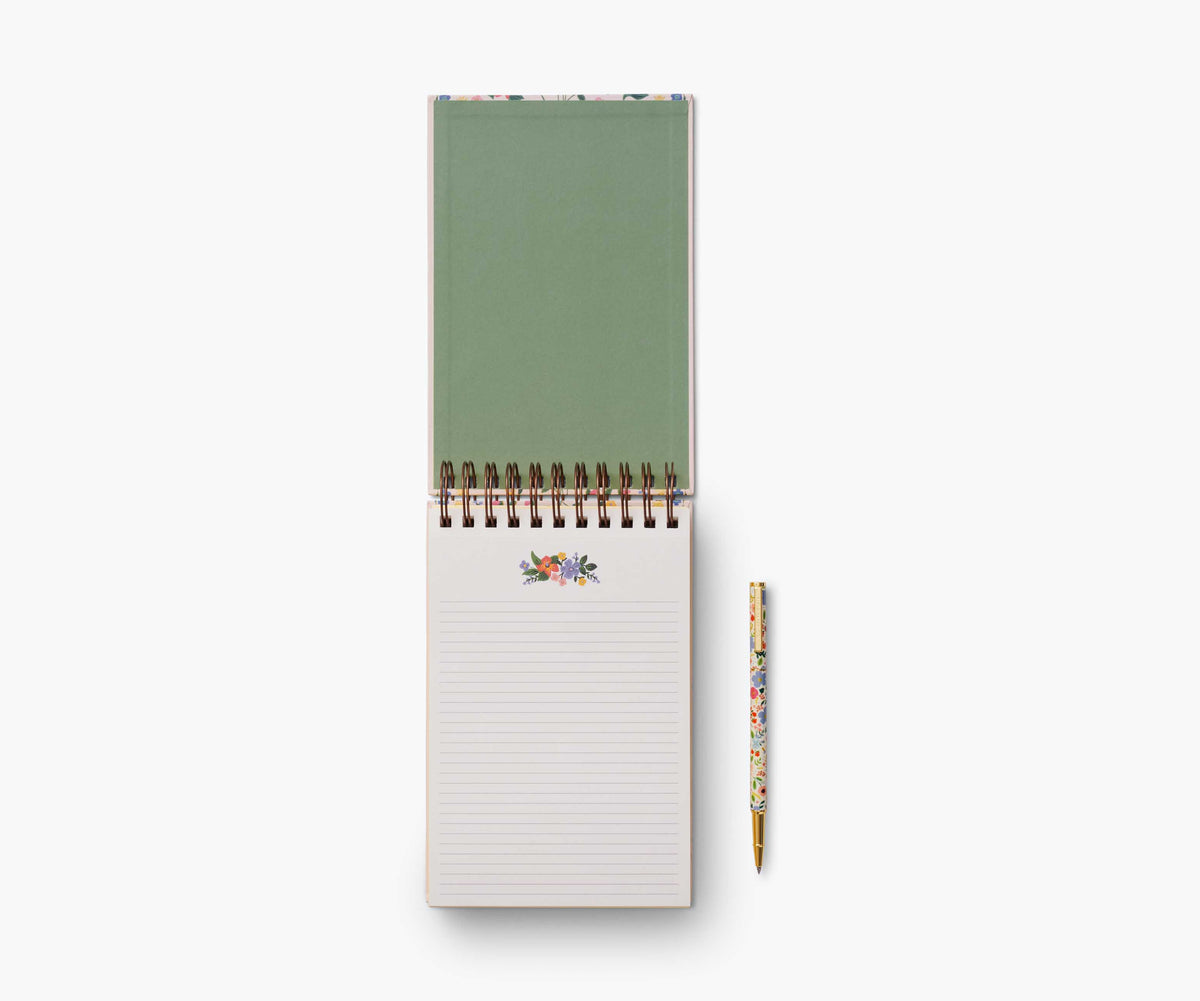 Rahil Notepad Desktop Wildwood Desktop Spiral Notepad | Rifle Paper Co.