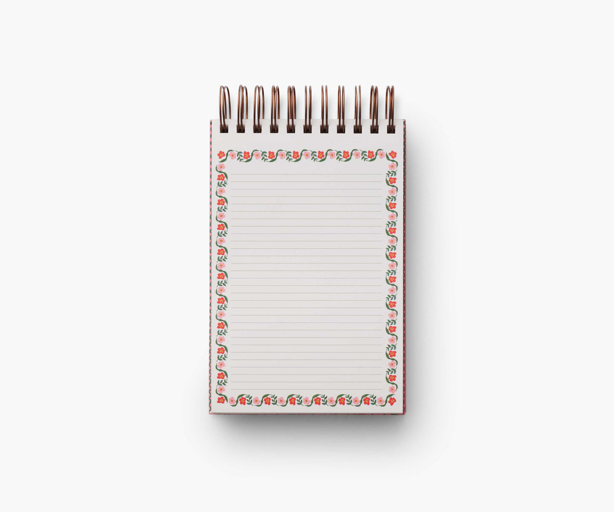Rahil Notepad Desktop Delphine Desktop Spiral Notepad | Rifle Paper Co.