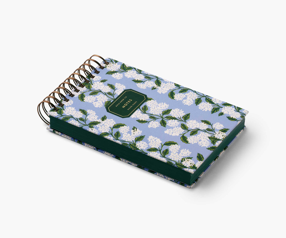 Notepad Riffle Paper Hydrangea Desktop Spiral Notepad | Rifle Paper Co.