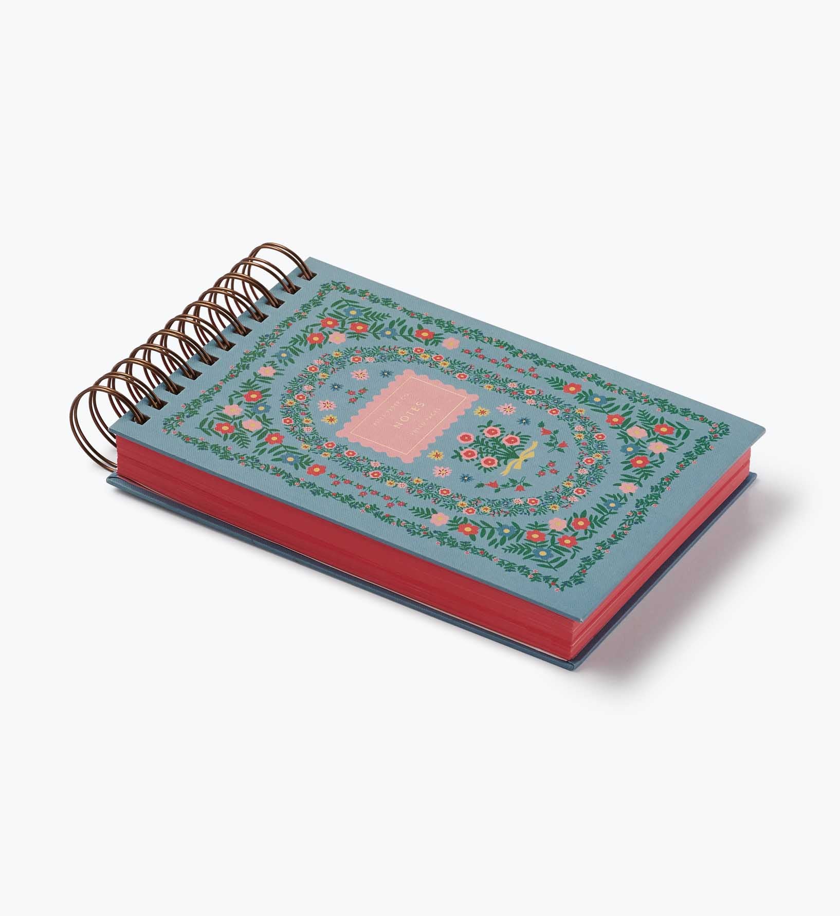 Desktop Spiral Notepad - Rosette