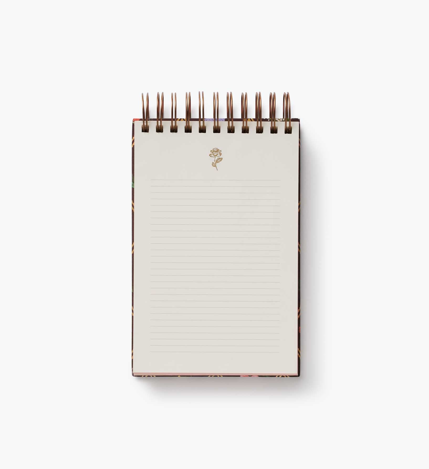 Desktop Spiral Notepad - Garden Study
