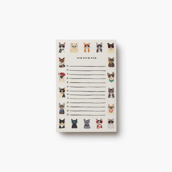 Checklist Notepad - Cool Cats – Rifle Paper Co