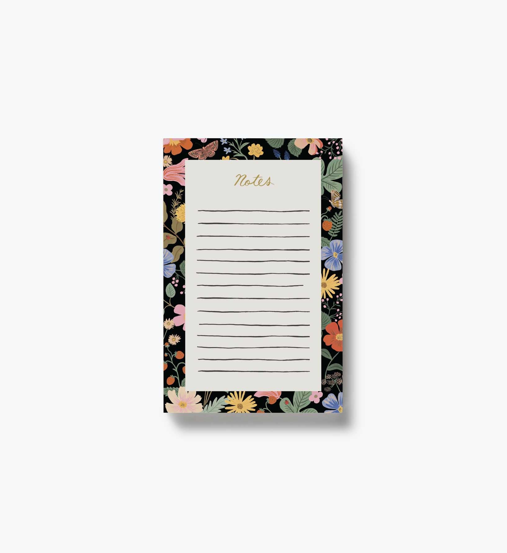 Checklist Notepad - Strawberry Fields