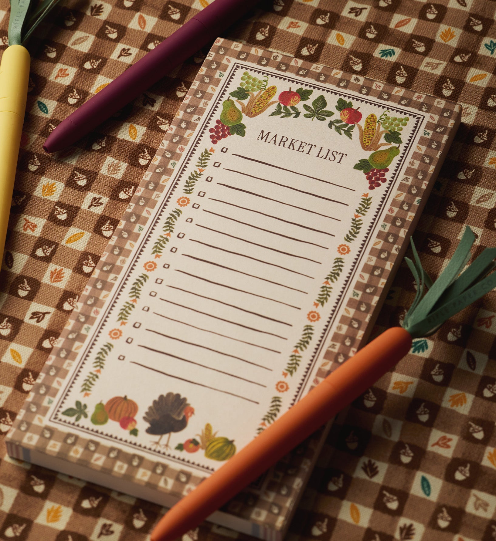 Market Pad - Harvest Gingham