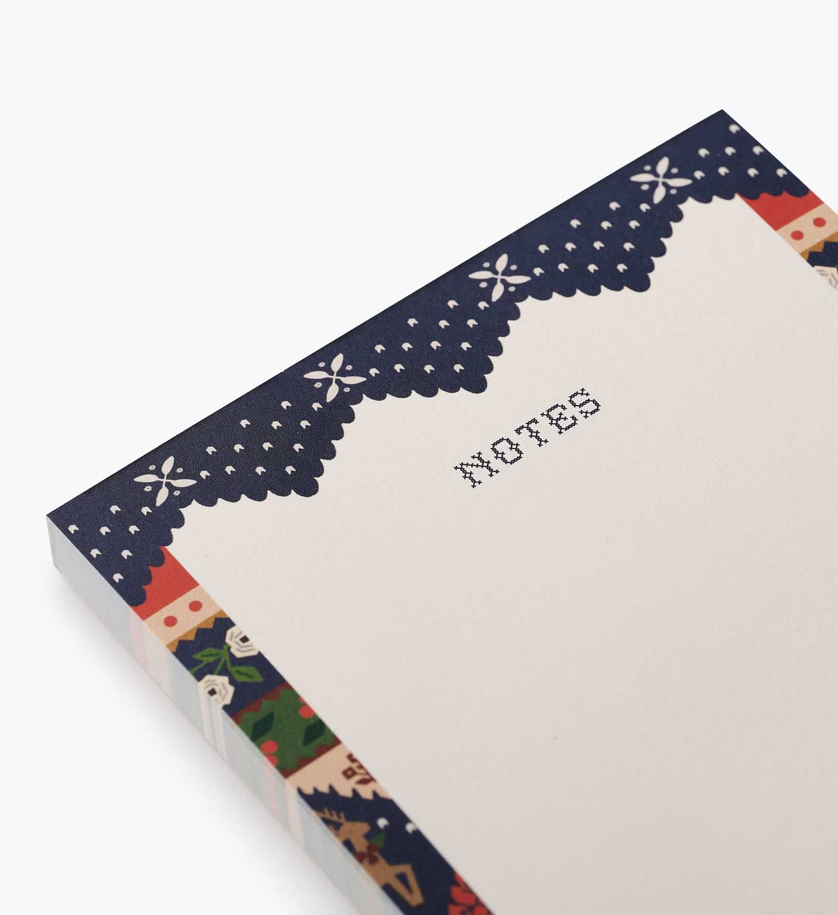 Holiday Notepad - Ski Chalet