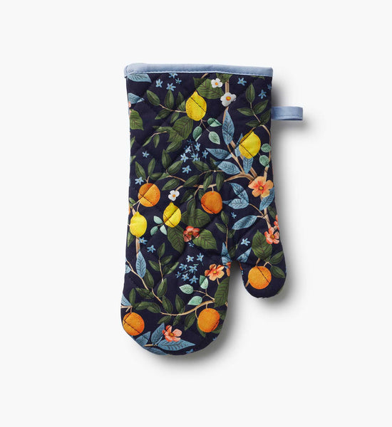 Citrus Grove Quilted Oven Mitt | Rifle Paper Co.