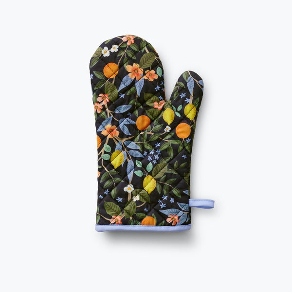 Citrus Grove Quilted Oven Mitt | Rifle Paper Co.