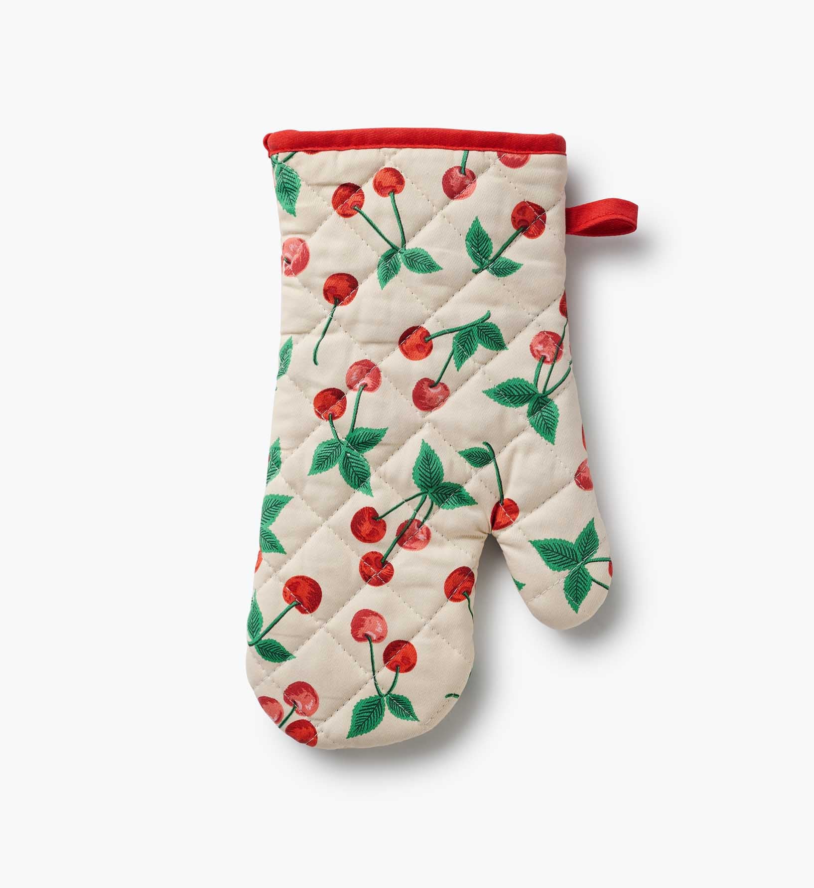 Oven Mitt - Cherries