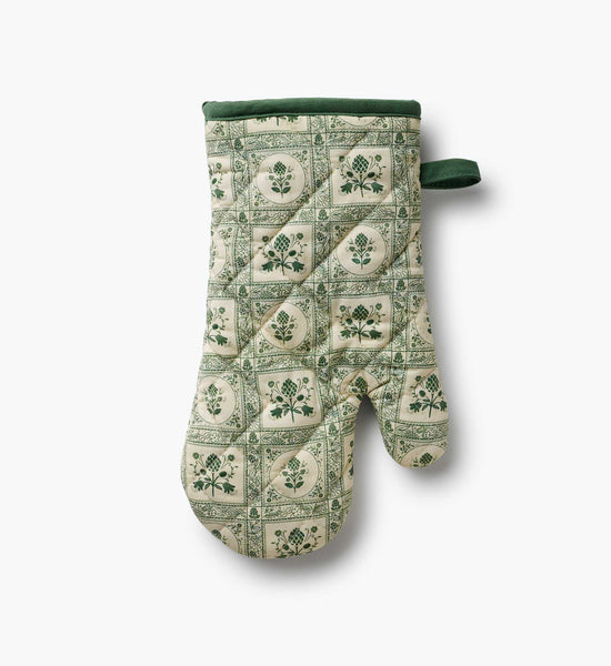 Artichoke Quilted Oven Mitt | Rifle Paper Co.