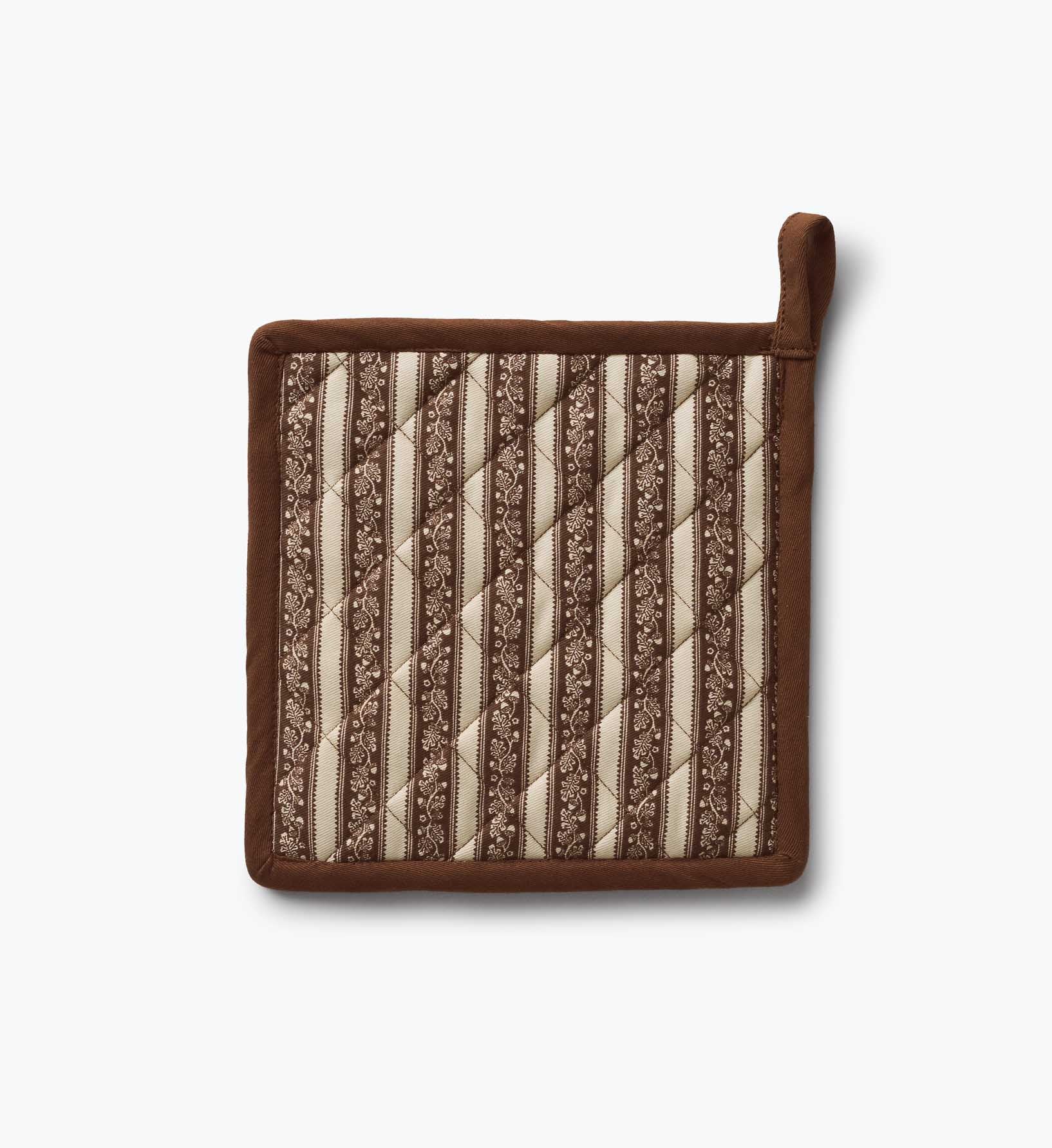 Pot Holder - Acorns