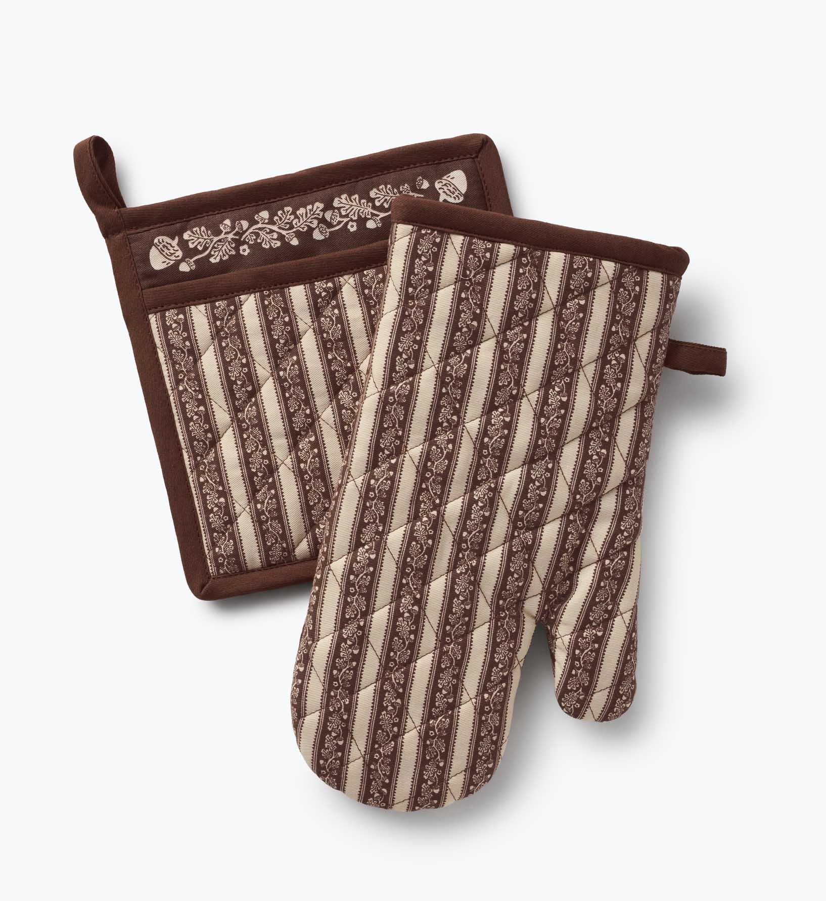 Pot Holder - Acorns