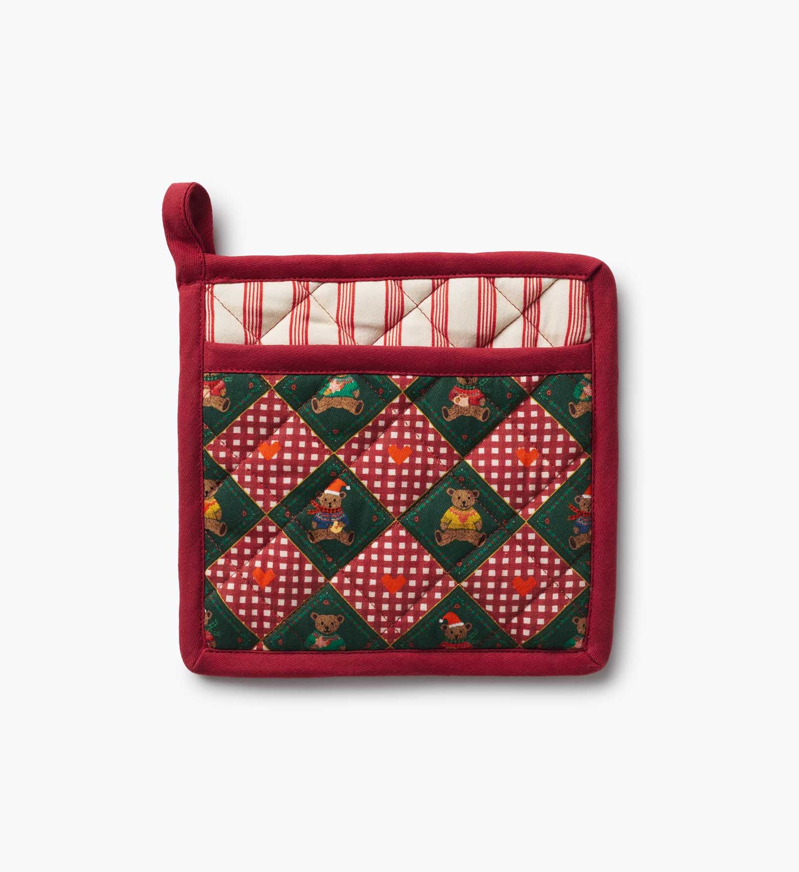 Pot Holder - Beary Christmas