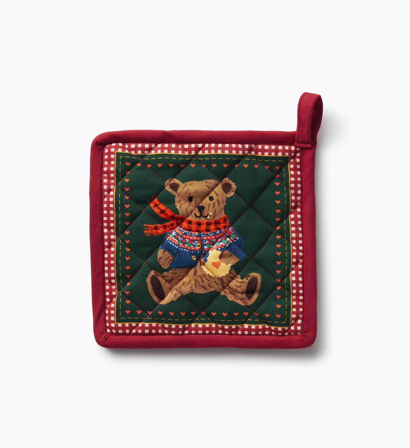 Pot Holder - Beary Christmas