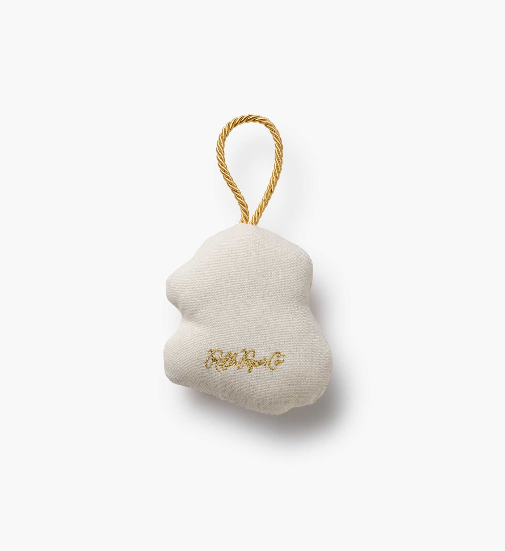 Embroidered Ornament - Santa
