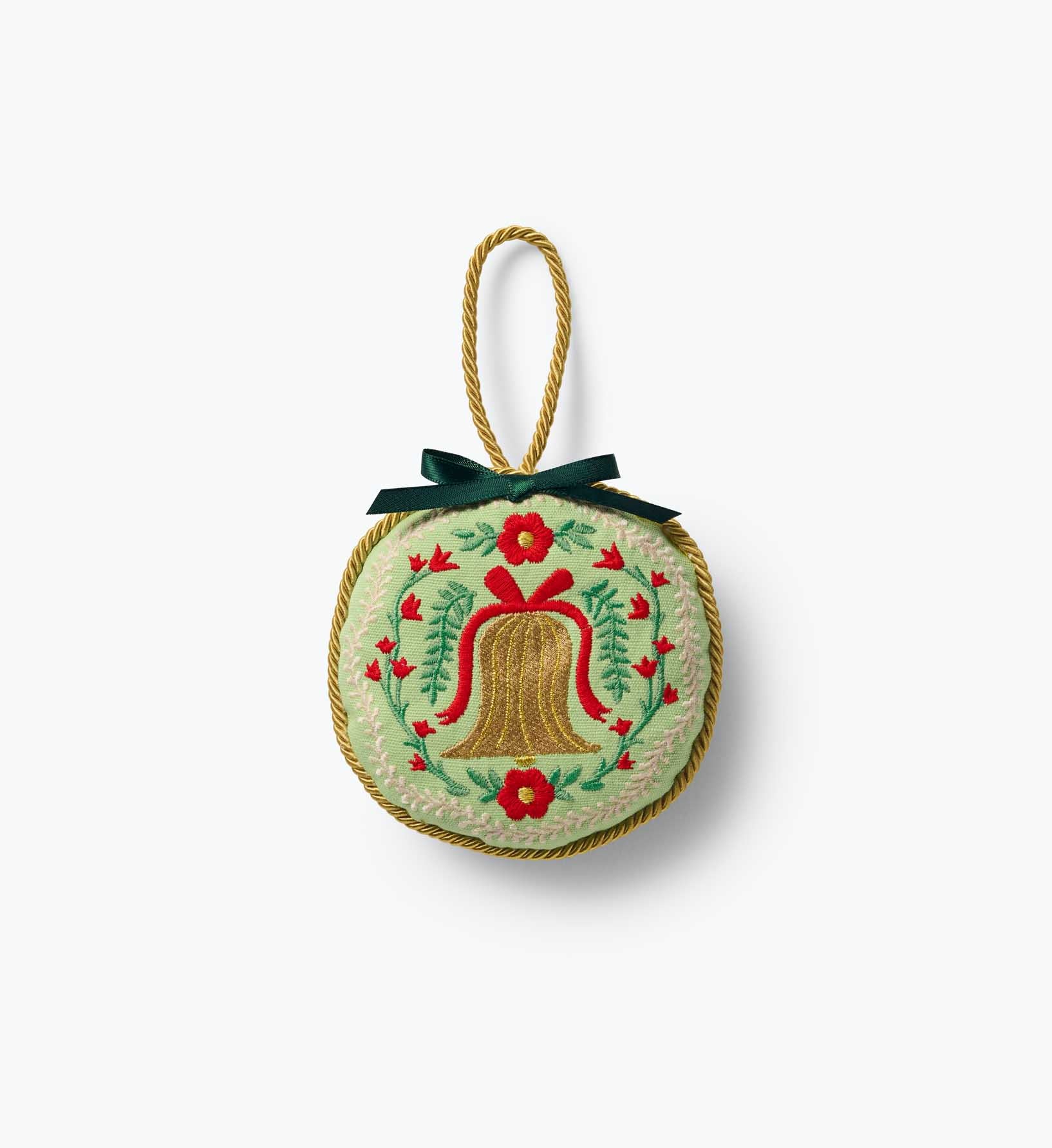 Embroidered Ornament Set - Christmastide