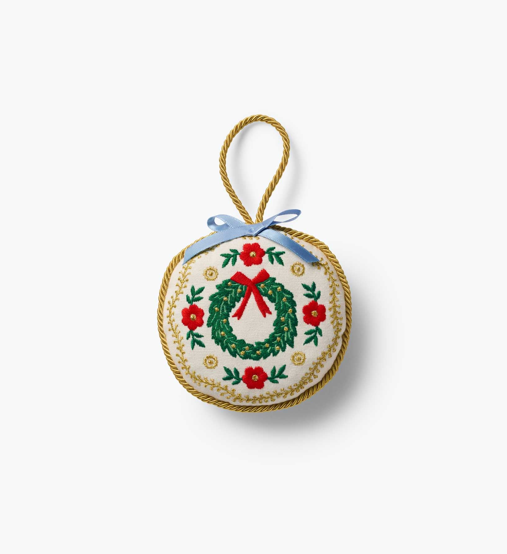 Embroidered Ornament Set - Christmastide