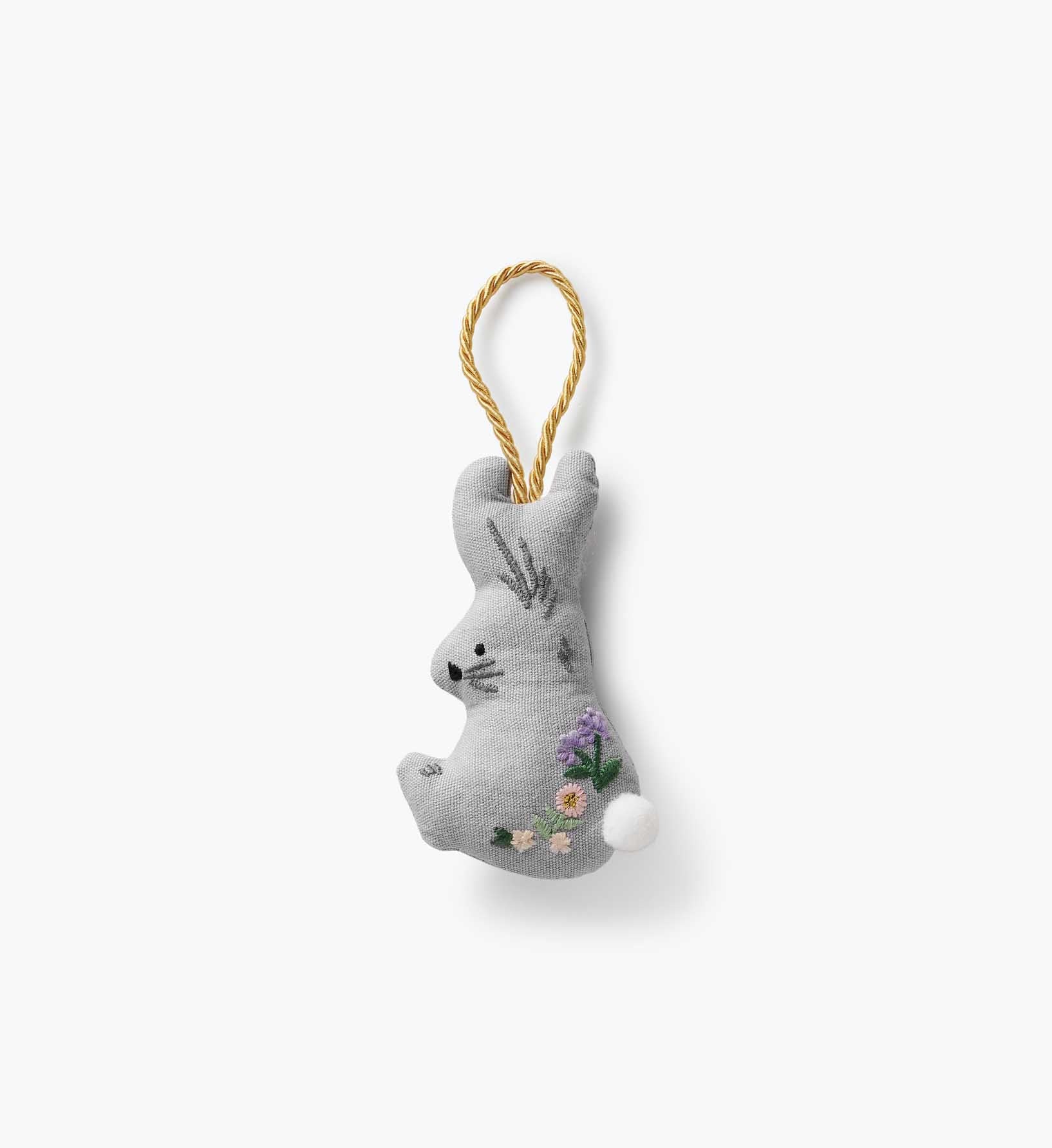 Embroidered Ornament Set - Spring Farm