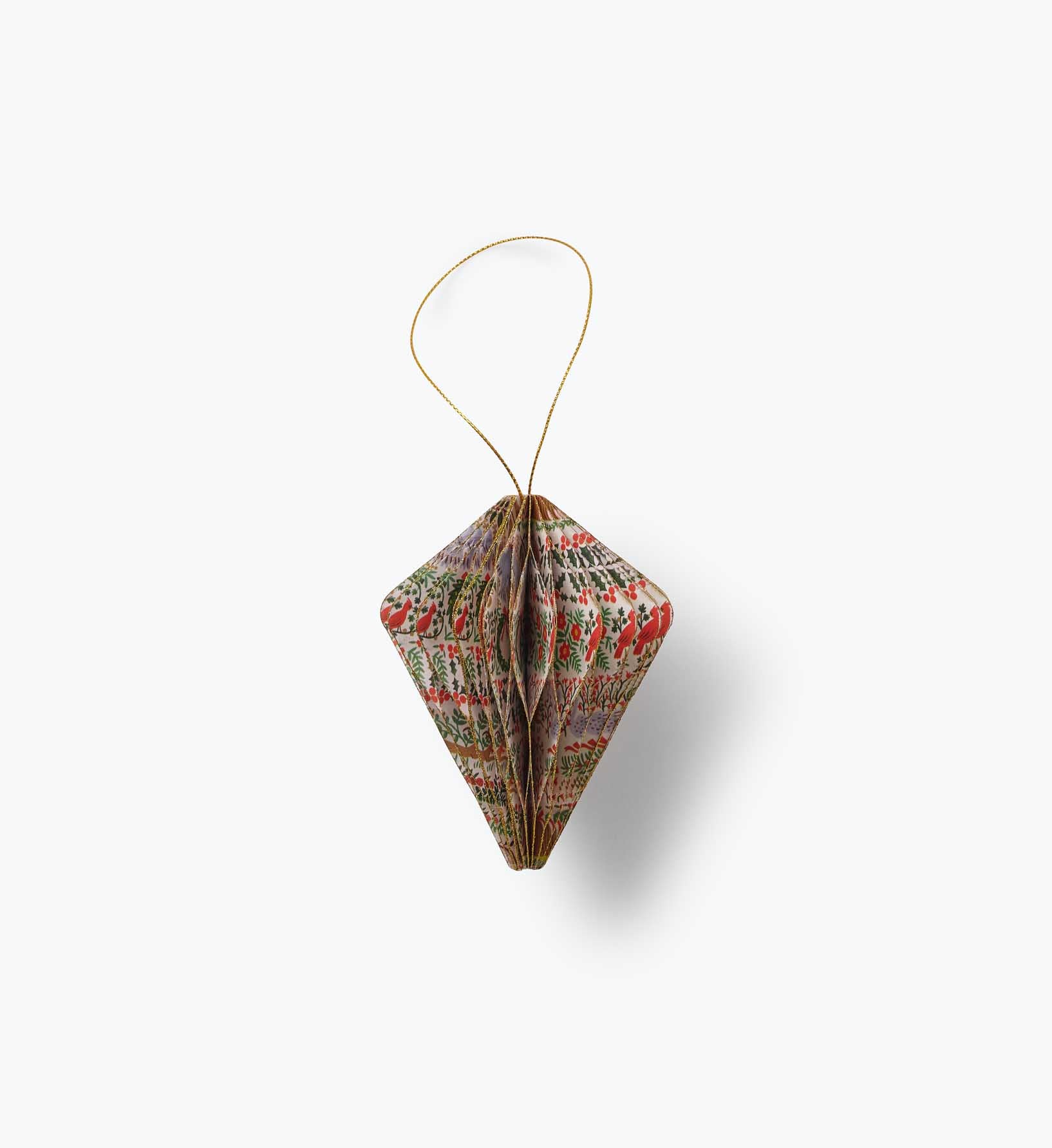 Holiday Honeycomb Ornament Set - Christmastide