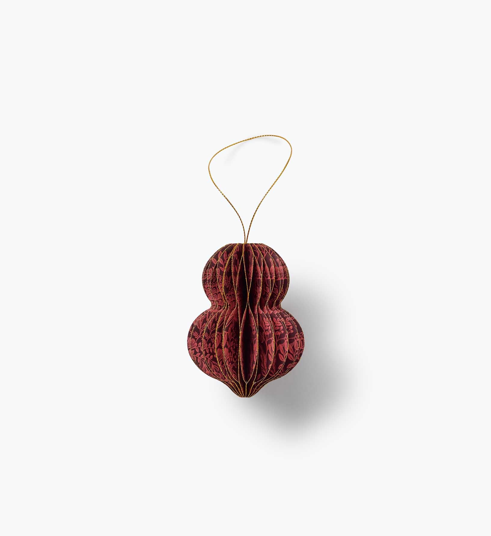 Holiday Honeycomb Ornament Set - Christmastide