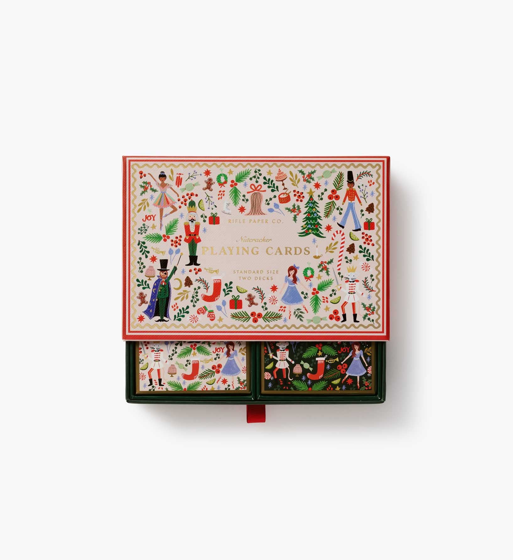 Playing Card Set - Holly Jolly Nutcracker
