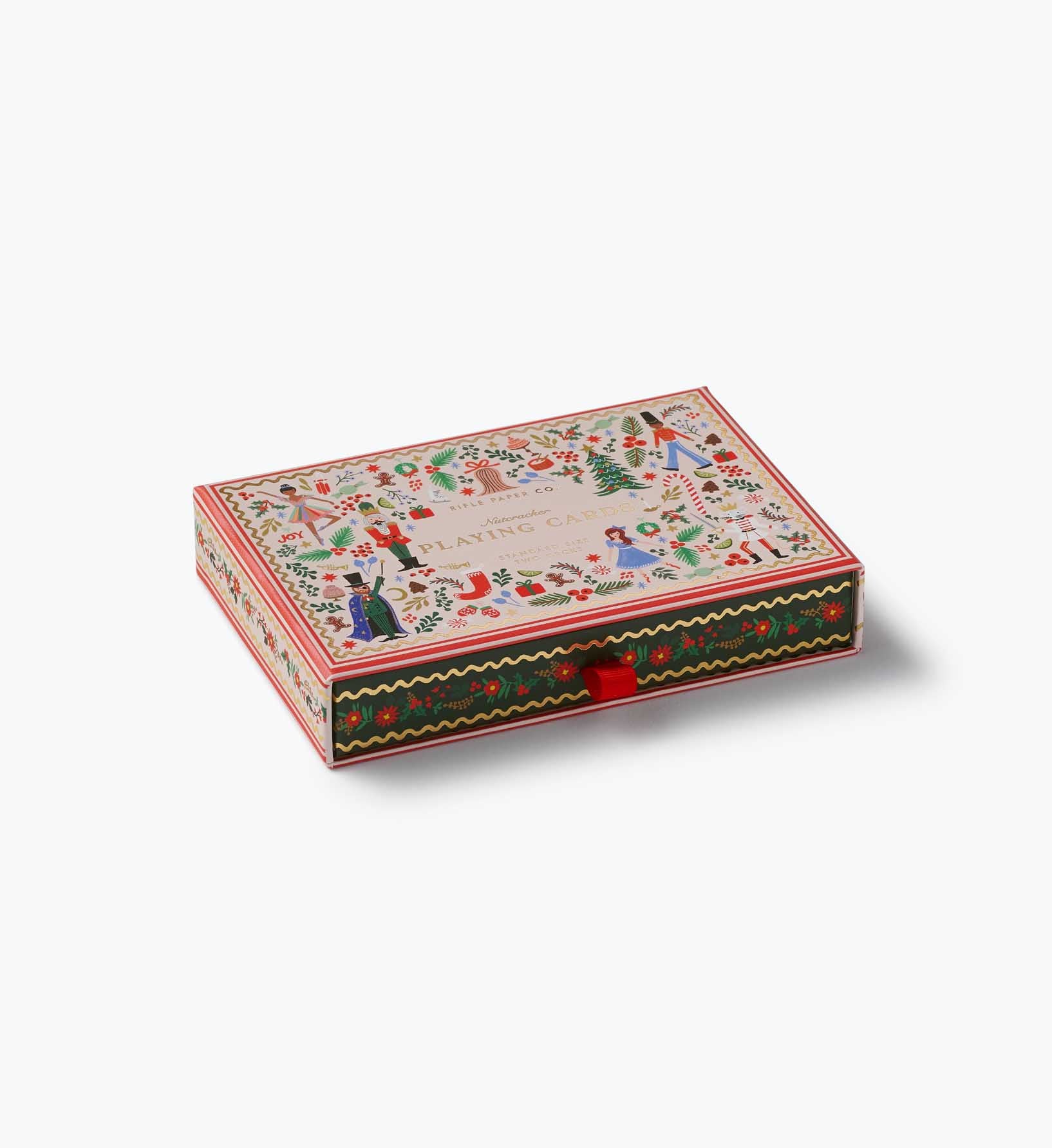 Playing Card Set - Holly Jolly Nutcracker