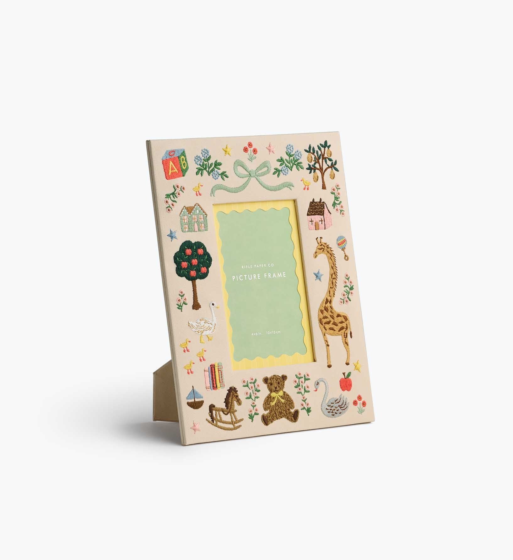 Embroidered Picture Frame - Storybook