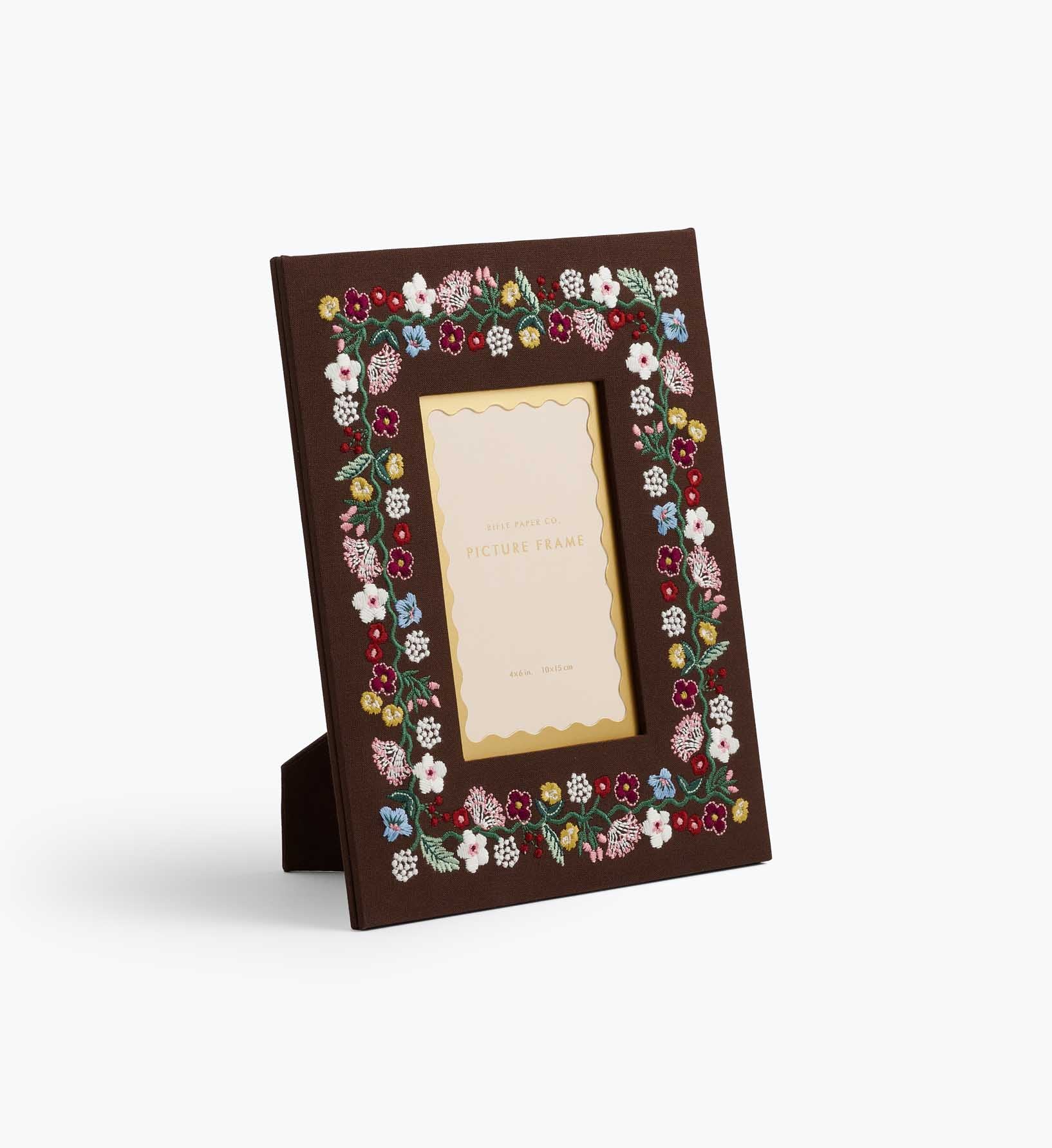 Embroidered Picture Frame - Portico