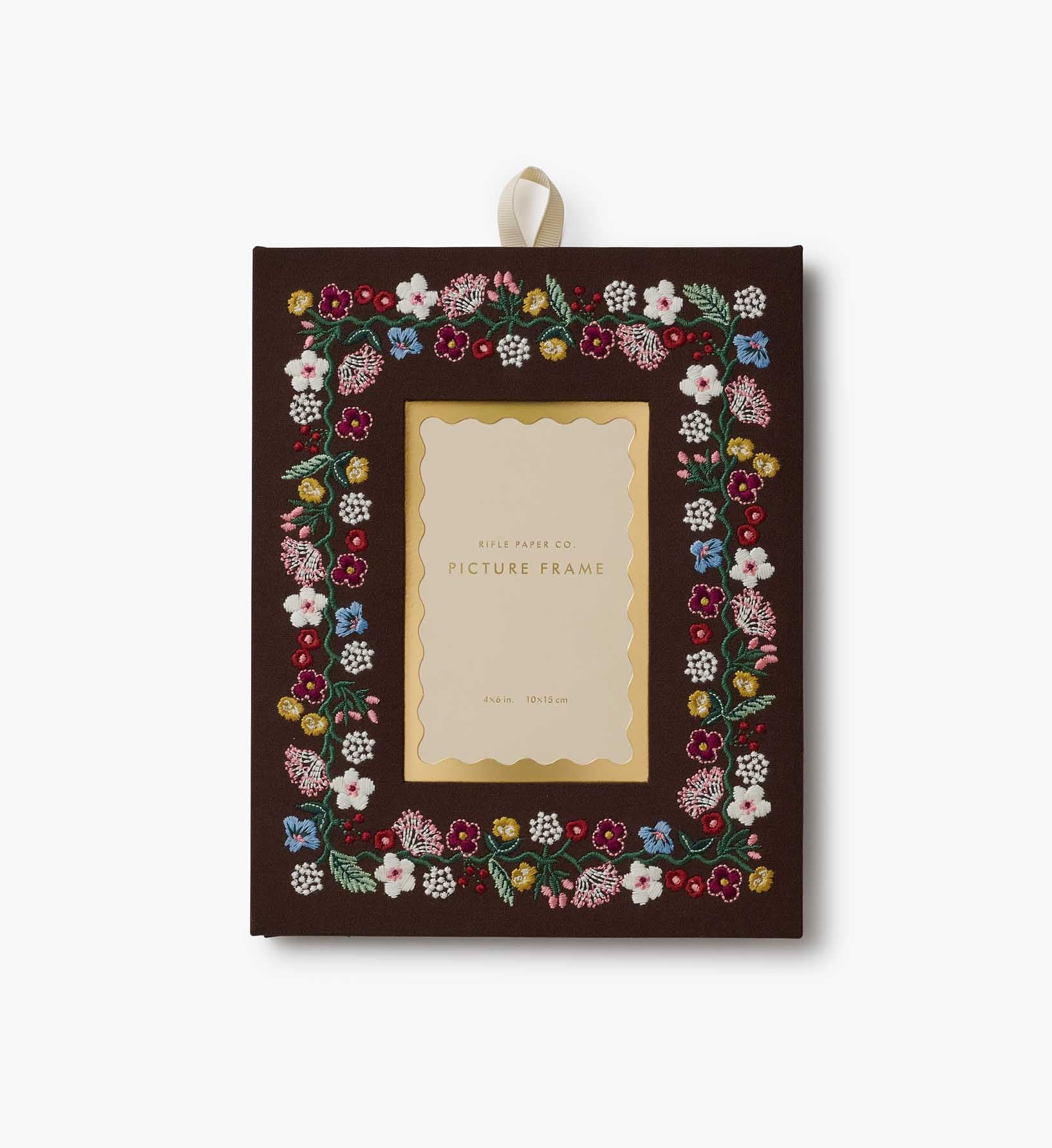 Embroidered Picture Frame - Portico
