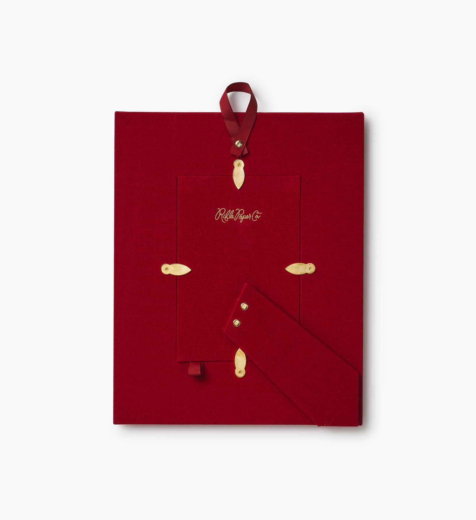 Embroidered Picture Frame - Beary Christmas