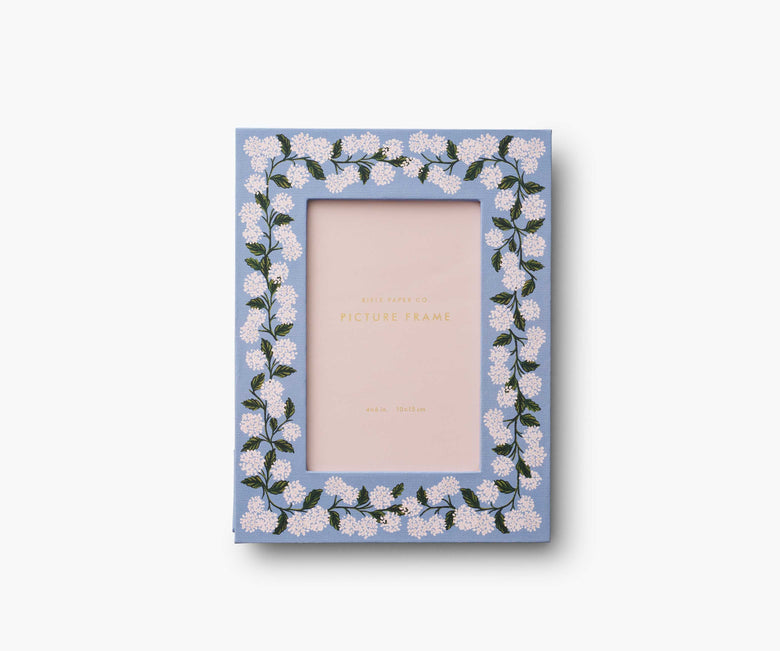 Hydrangea Paper Wrapped Picture Frame | Rifle Paper Co.