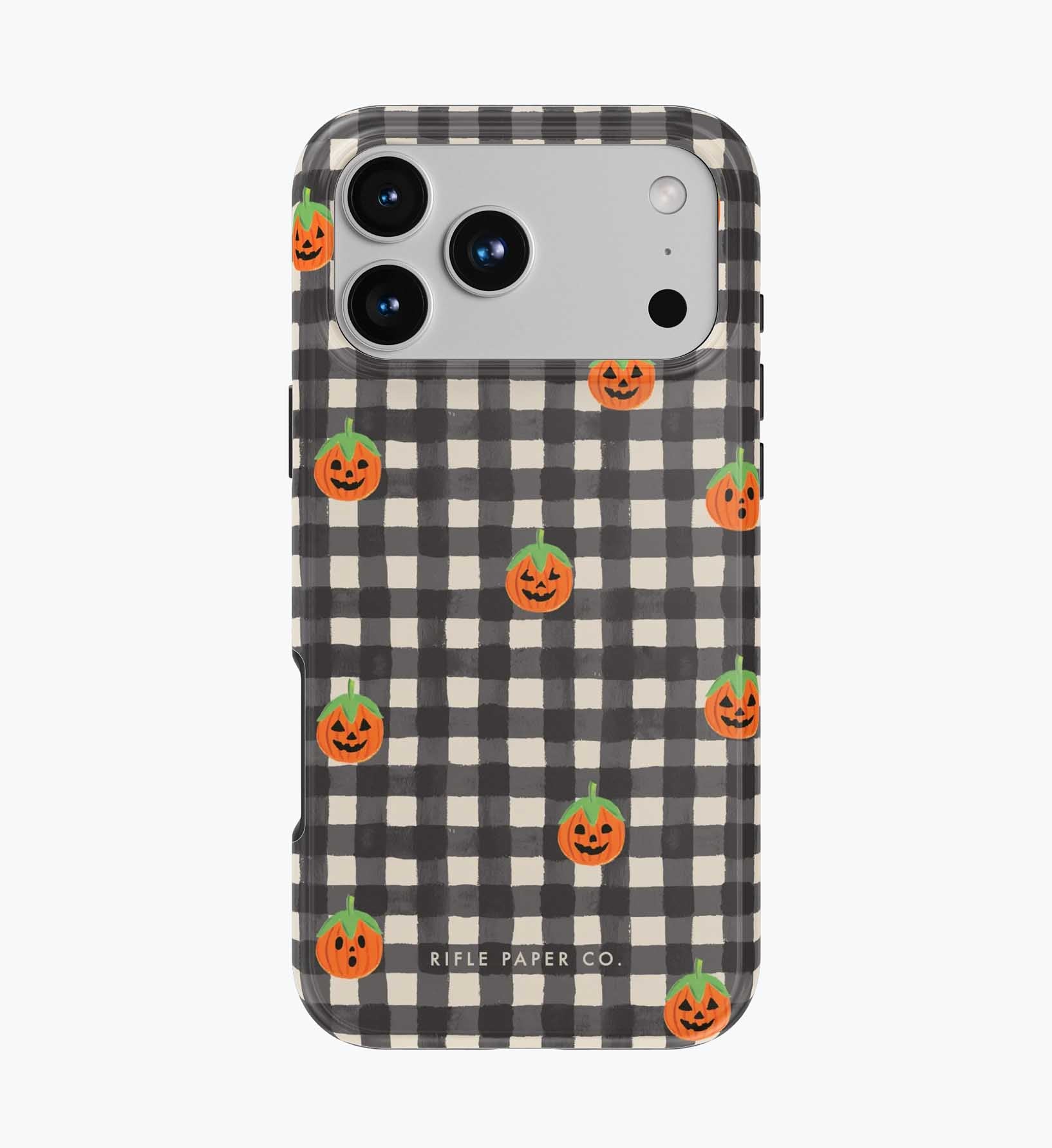Phone Case - Pumpkin Gingham