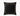 Curio Border Embroidered Pillow - Black