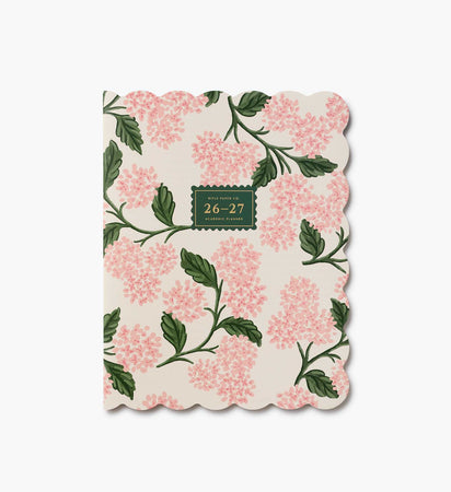 2026-2027 12-Month Academic Appointment Notebook - Pink Hydrangea
