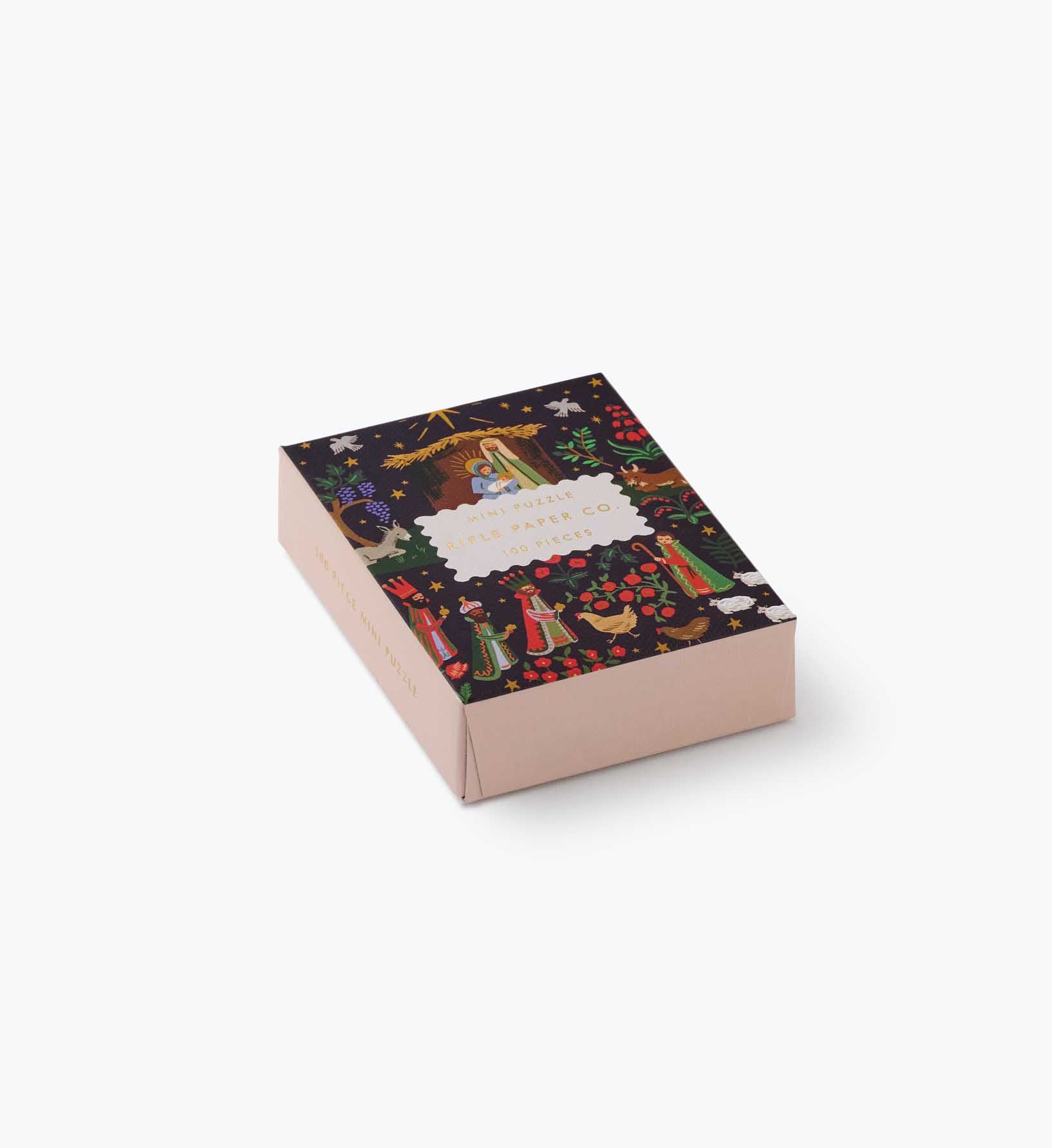 Mini Holiday Jigsaw Puzzle - Nativity