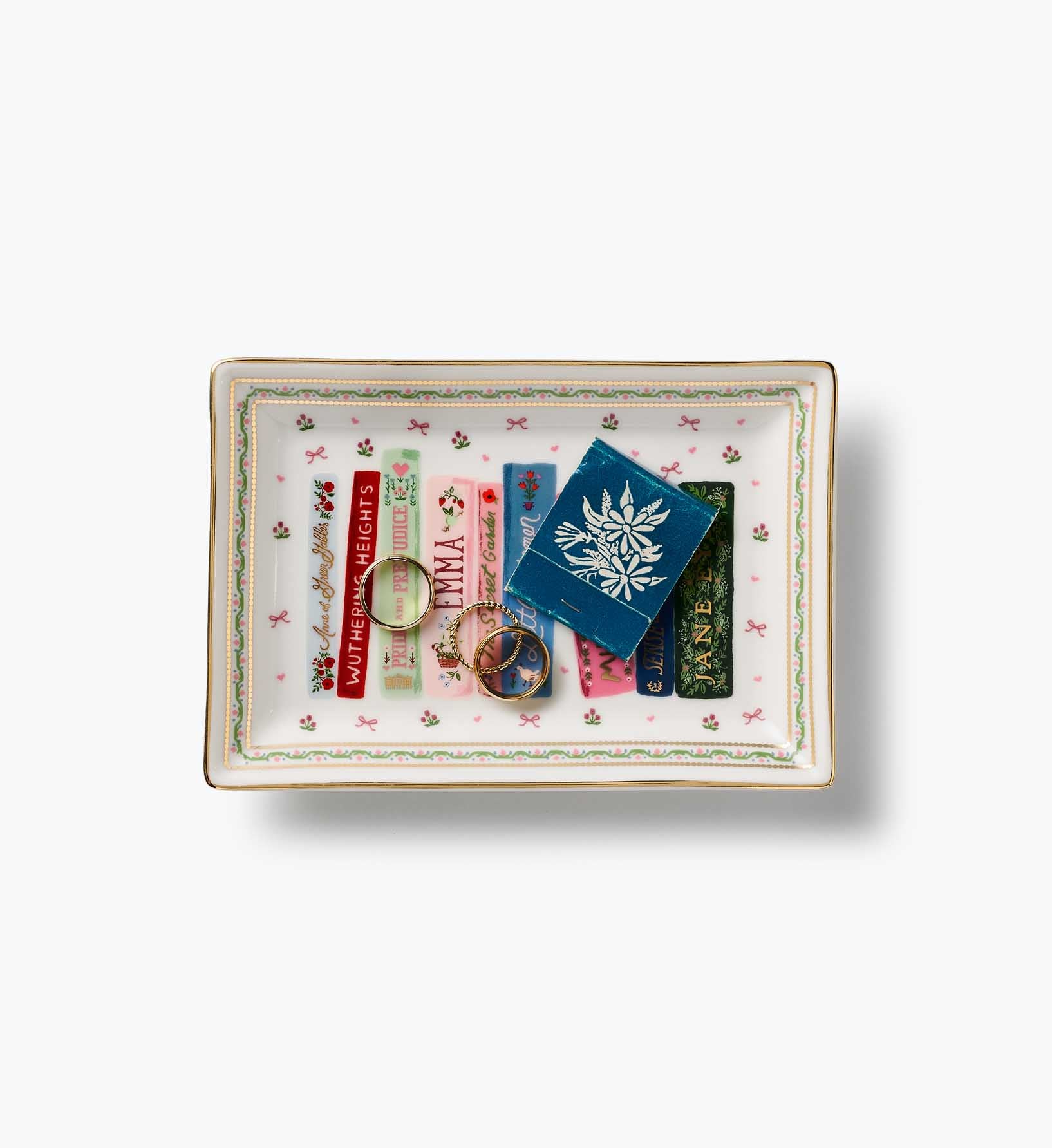 Porcelain Catchall Tray - Ladies Night Book Club