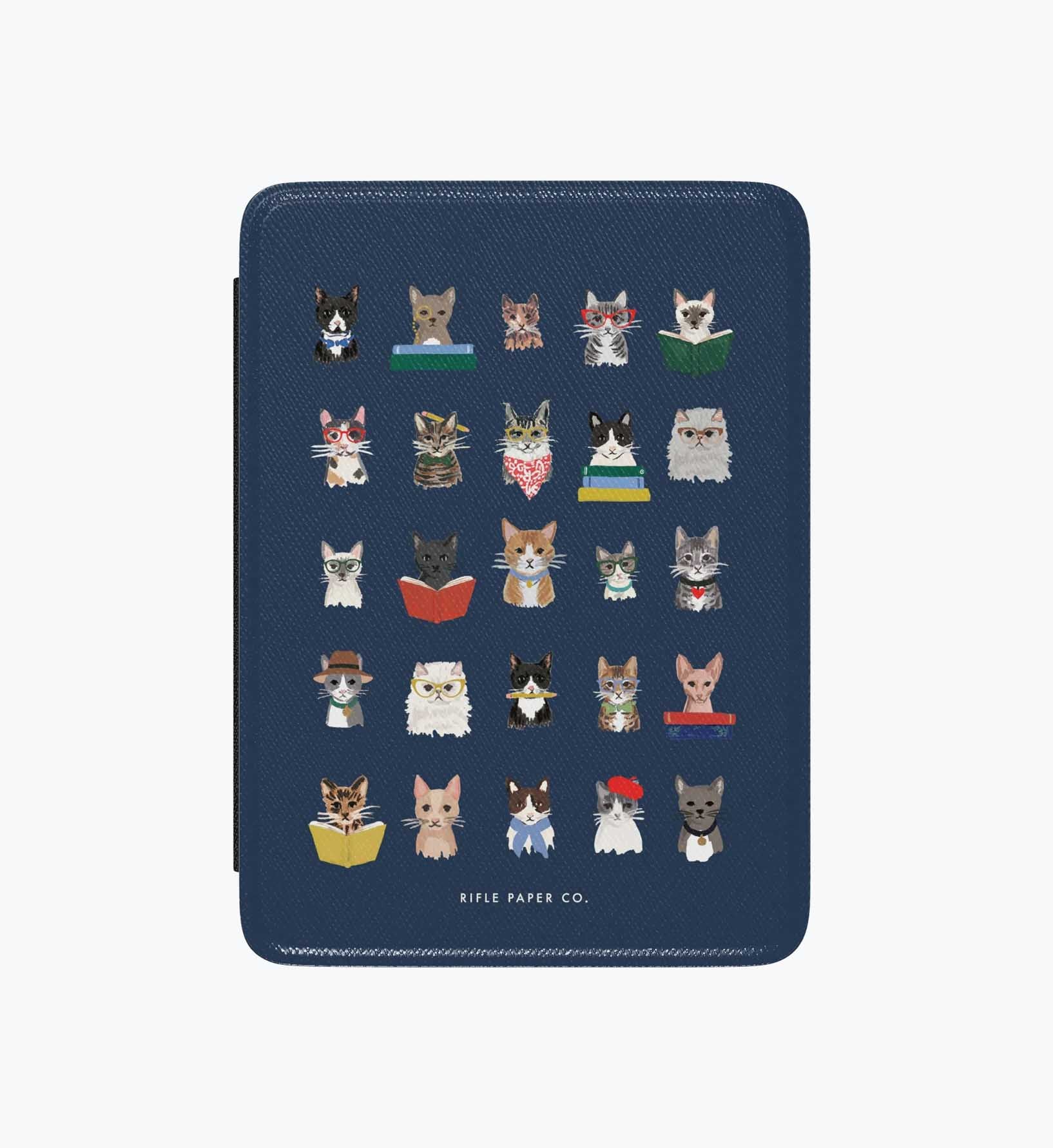 Kindle Paperwhite Case - Studious Cats