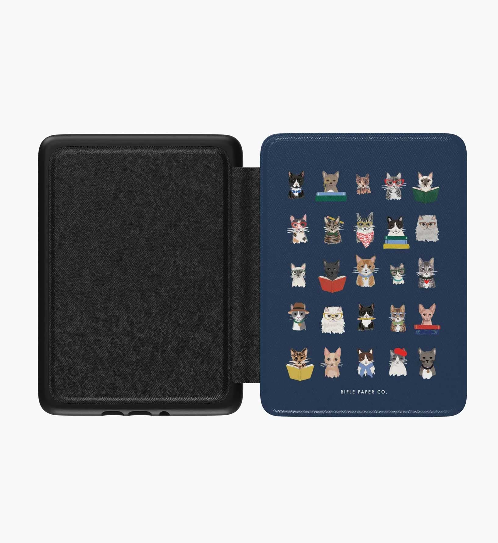Kindle Paperwhite Case - Studious Cats