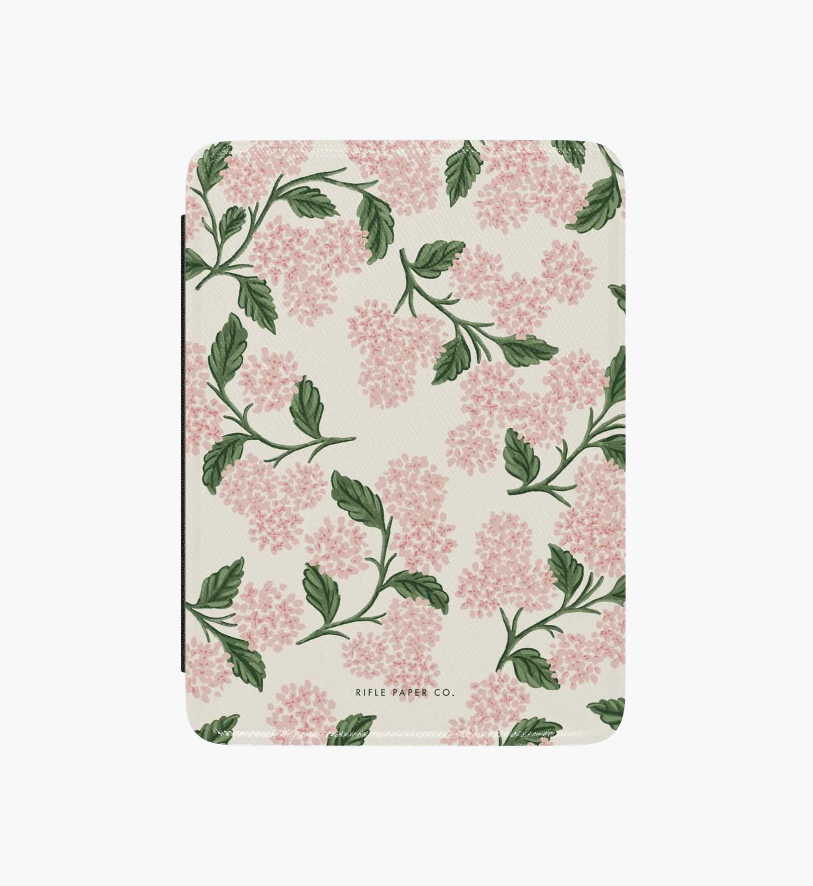 Kindle Paperwhite Case - Pink Hydrangea