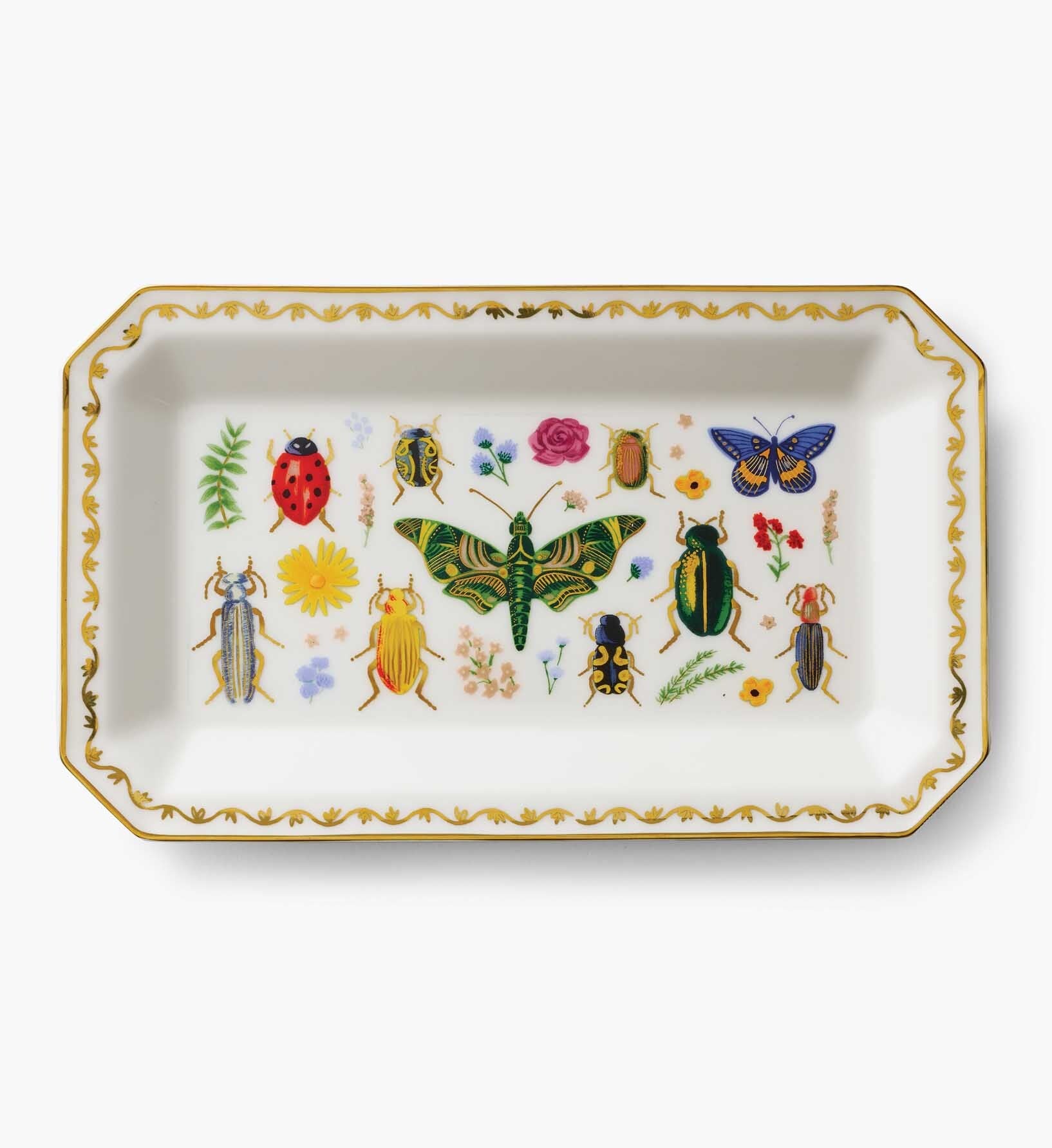 Porcelain Large Catchall Tray - Curio
