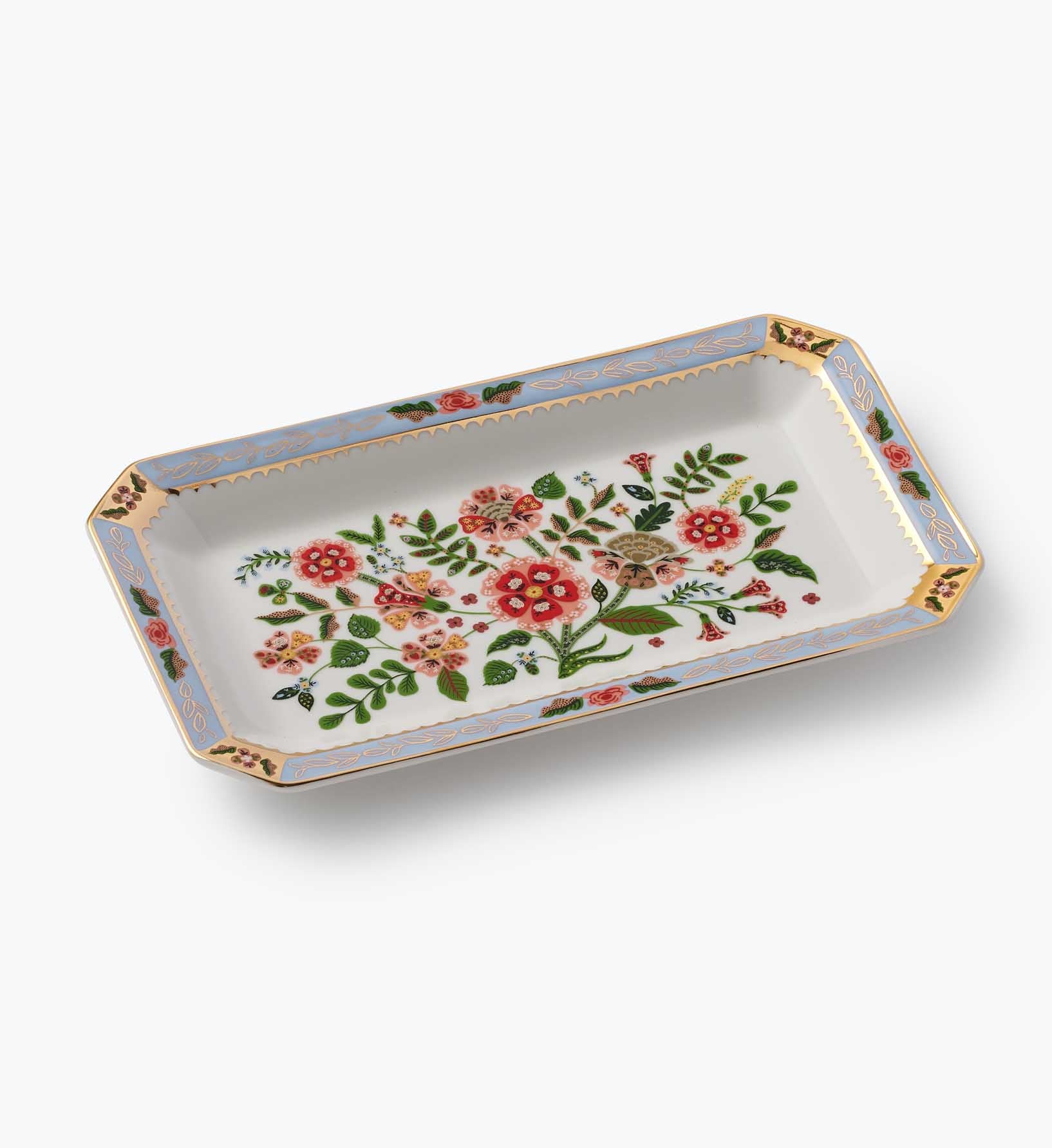 Porcelain Large Catchall Tray - Gracie