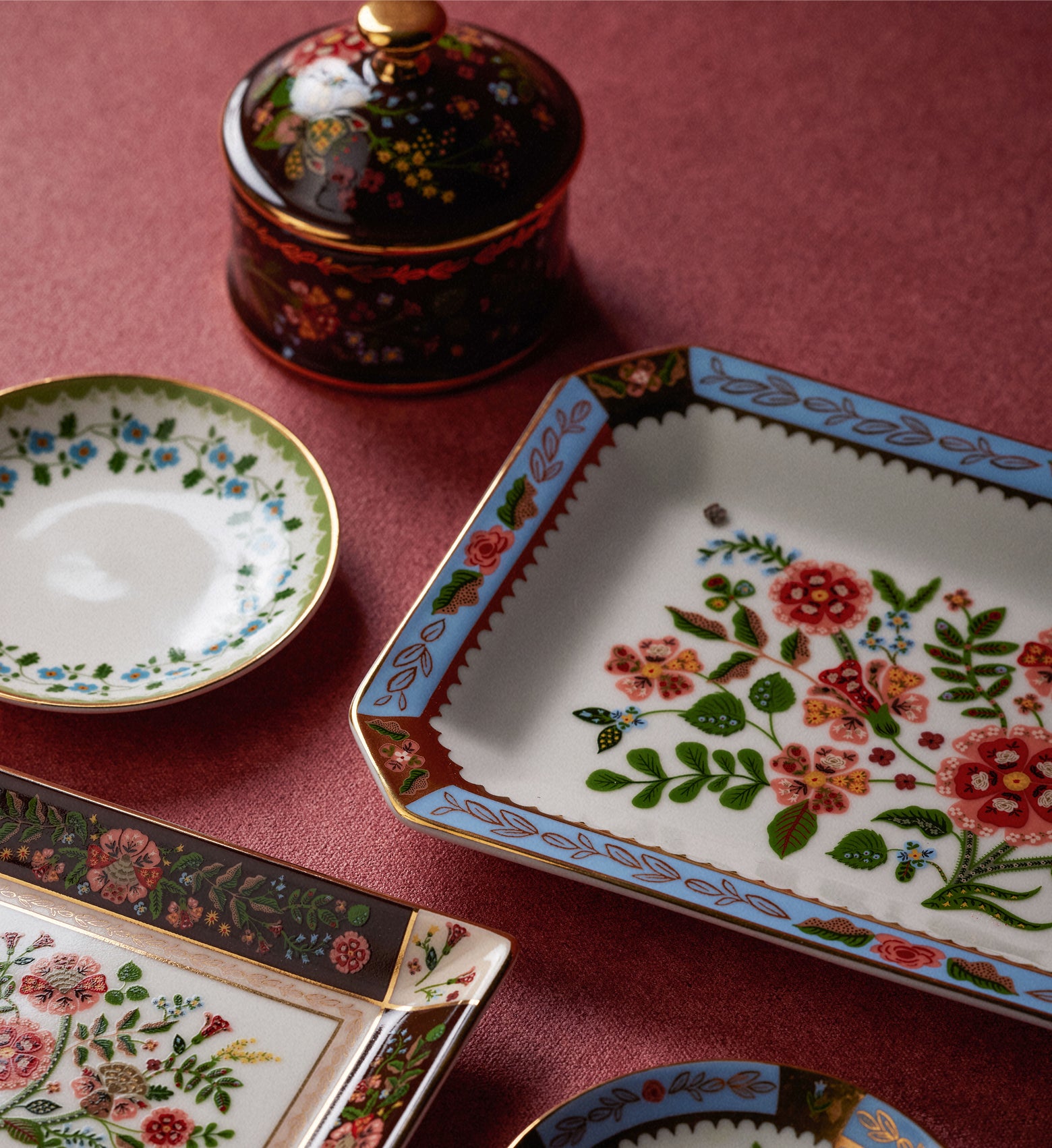 Porcelain Large Catchall Tray - Gracie